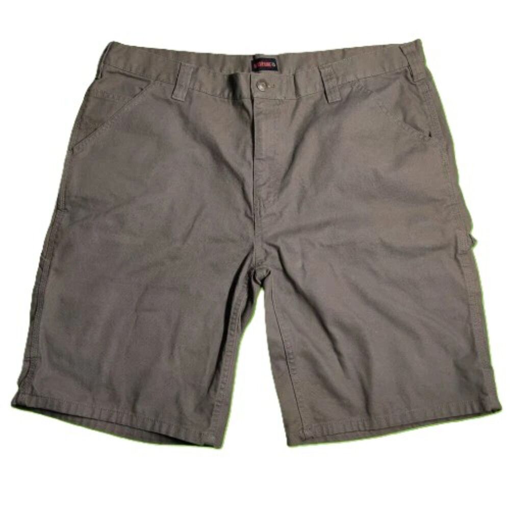 Wolverine Mens Work Shorts Cargo Utility Cotton Canvas Brown Size 40